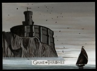 2019 Rittenhouse Game Of Thrones Inflexions Sketch Card By Jay Manchand