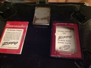 Vintage Zippo Lighter 1969 Markings