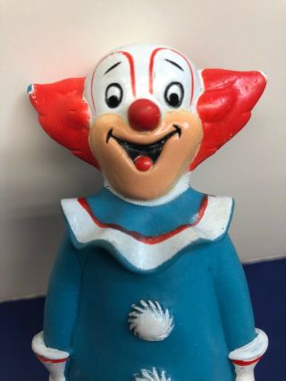 5” Vintage Larry Harmon Bozo The Clown 1974 Squeeze Toy 3