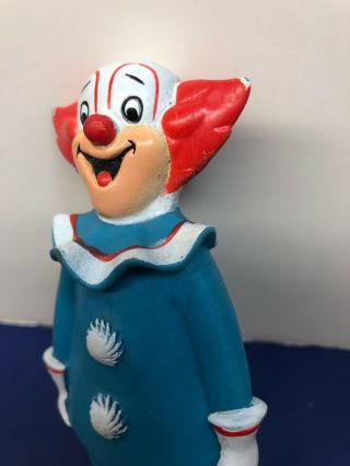5” Vintage Larry Harmon Bozo The Clown 1974 Squeeze Toy 4