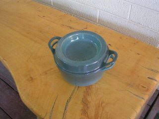 Le Creuset Doufeu Ombre Green Enameled Cast Iron 20 With Lid