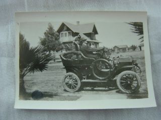 Vintage Car Photo Maybe 1905 Reo Automobile 816