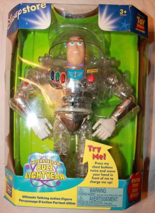 Toy Story Rare 12 " Thinkway Interstellar Talking Buzz Lightyear