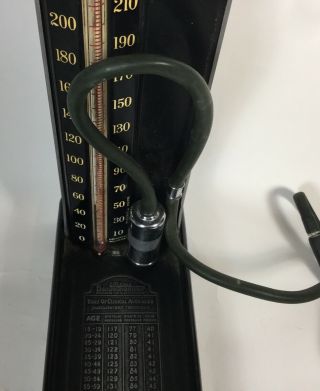 W A Baum Baumanometer Blood Pressure Meter Kompak Model Made in USA Vintage EC 2