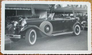 Lincoln 1931 Car/automobile Photograph/photo - Convertile