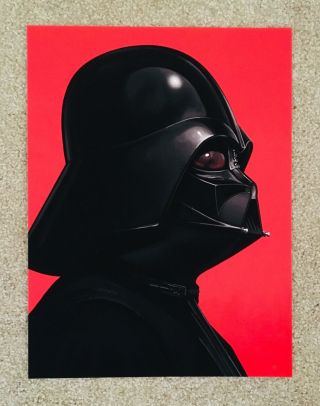Star Wars Darth Vader Print Mike Mitchell Numbered Mondo Acme Archive