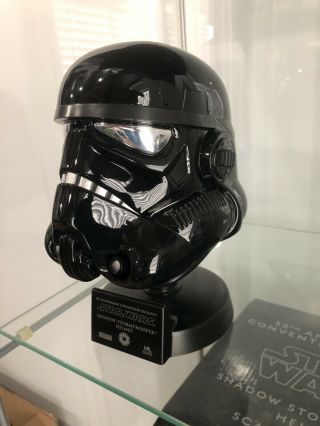 Master Replicas Star Wars Helmet Scaled Shadow Stormtrooper Blackhole