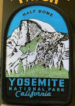 Yosemite National Park Half Dome Collectible Patch Backpack Ynp Hiking