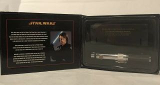 Star Wars Master Replicas Anakin Skywalker Lightsaber.  45 Scale EUC 2