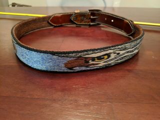 Hitched Horsehair Belt.  Size 33 ".