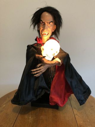 1987 Telco Halloween Animated & Illuminated Dracula 24 " T