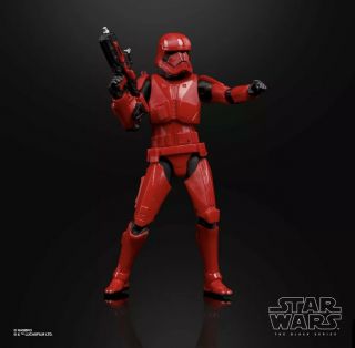 Sdcc 2019 Hasbro Exclusive Star Wars The Black Series Sith Trooper Action Figure