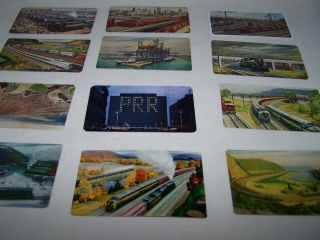 Pennsylvania Railroad Picture Calendars 1950 - 1961 12 Cards
