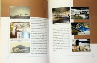 RARE THE OFFICIAL OLYMPIC AIRWAYS GREECE HISTORY AVIATION BOOK 296p 500,  photos 6