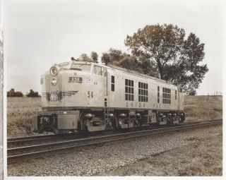 Union Pacific Rr Locomotive X50 Gas Turbine 0 - 8 - 8 - 0 Or B,  B,  B,  B 8x10 Photograph