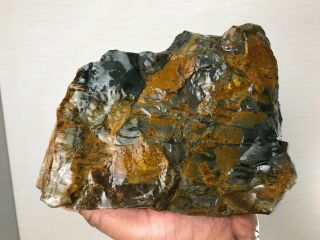 TOP AAA QUALITY FANCY IMPERIAL BLOODSTONE JASPER ROUGH - 8 LBS - FROM INDIA 4