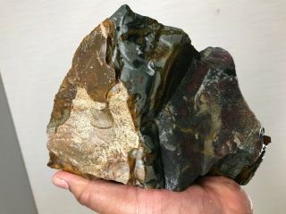 TOP AAA QUALITY FANCY IMPERIAL BLOODSTONE JASPER ROUGH - 8 LBS - FROM INDIA 6