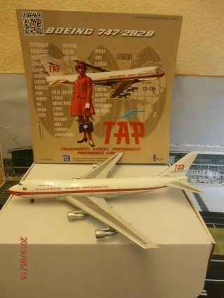 Rare Inflight 200 Model Airliner Tap Air Portugal Airways Airlines Boeing 747