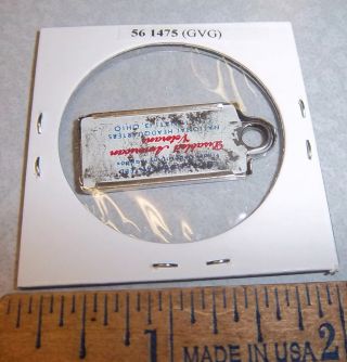 1960 IOWA 56 1475 DAV Mini License Plate keychain Disabled American Vet 2