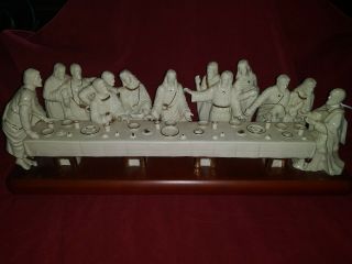 Mikasa The Last Supper Porcelain Jesus Christ 12 Disciples