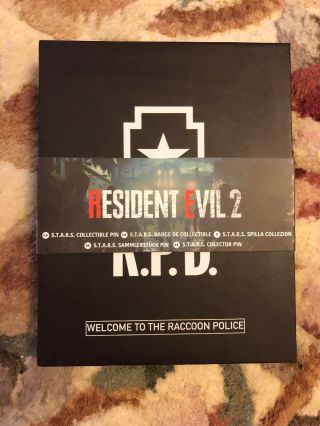 Resident Evil 2 Remake Limited Edition Stars Badge Official Capcom Product