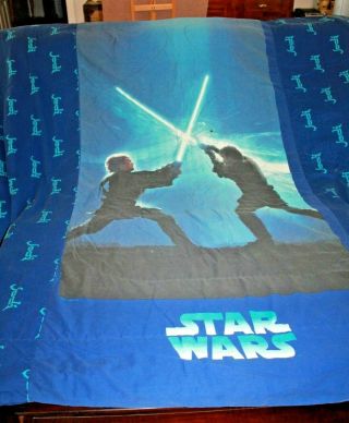 Vintage Star Wars Episode Iii: Revenge Of The Sith Full Comforter & Pillowcase