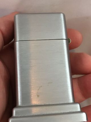 2 Barcroft Zippo Table Lighters - Both Advertising The Milwaukee Athlete Club 3