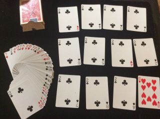 Magicians Vintage Red Bicycle Gimmicked Deck Magic Trick