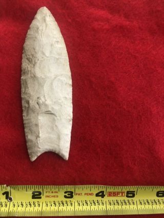 Native American Missouri Clovis Point Paleo Artifact 8