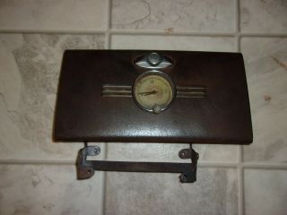 1939 Ford Deluxe Glove Box Lid With Accessory Locking Handle Clock & Hinge