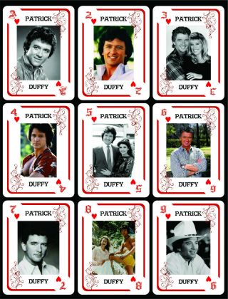 Patrick Duffy 1 Box With 54 Poker Playing Cards - Argentina - Nib