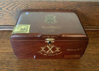 Arturo Fuente Opus X Belicoso X3 Xxx Wood Cigar Box