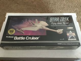 Star Trek Klingon Battle Cruiser Flying Model Estes 1274