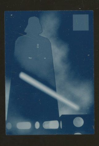 2009 Topps Star Wars Galaxy 4 The Ultimate Prize Printing Plate 1/1 Very Rare
