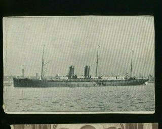 1899 Rms Umbria Abstract Log - York To Liverpool - Cunard Line