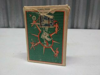 Vintage 1950s Nude Risque Pin - Up Girl Models Of All Nations Playing Cards