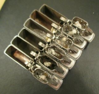 VINTAGE ZIPPO LIGHTERS (6) ALL 1949,  PAT 2032695,  ALL WORK FINE 3