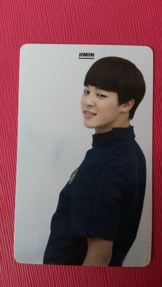 BTS JIMIN Official Photo Card 1st Mini Album O R U L8 2? Bangtan Boys Photocard 3