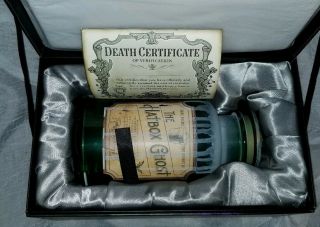 Disney Haunted Mansion 50th Anniversary Host A Ghost Spirit Jar The Hatbox Ghost