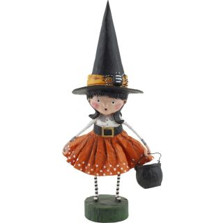 Lori Mitchell Spellbound Witch Halloween Figurine Figure Folk Art