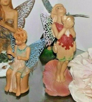 V.  Rare Clare Craft Faerie/ Fairy Lady Figurine/ Ornament Holland Studio Ltd Ed