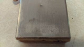 1940 ' s Zippo 3 Barrel GE General Electric Supply Corp Lighter 4