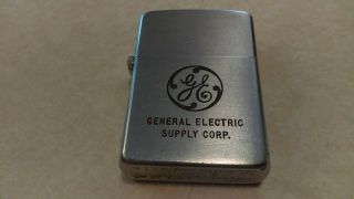 1940 ' s Zippo 3 Barrel GE General Electric Supply Corp Lighter 8