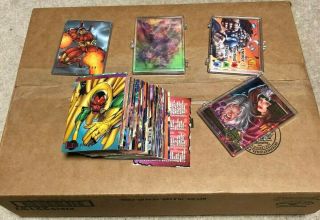 1996 Marvel Onslaught Ultra Set 115 Cards Near Set Ccg Hero