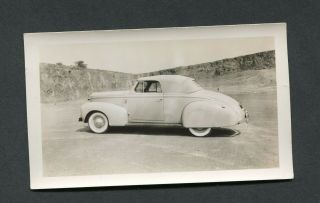 Vintage Car Photo 1939 Nash Convertible 986053