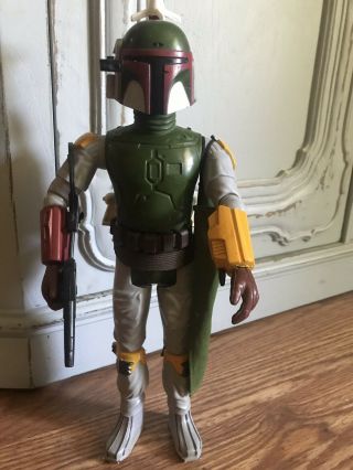 Vintage Star Wars 12 Inch Boba Fett With Jetpack 1979 Kenner 12” Collectible