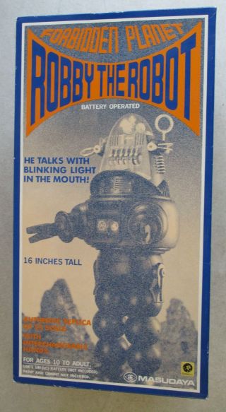 Mib 1983 Masudaya Forbidden Planet Robby The Robot Talking Figure