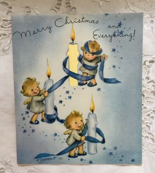 Reserved For Nixnutzwutz1 Rust Craft Ruth Jeaneret Cute Christmas Greeting Card