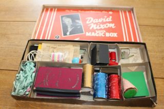 Vintage David Nixon Magic Box Box Set Dnmc - As Found
