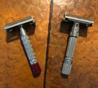 Vintage Shave Ready G - 3 Fatboy & B - 2 Red Tip